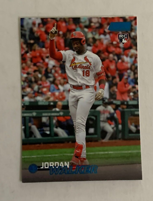 2023 Topps Stadium Club - Jordan Walker #164 Blue Foil /50 (RC