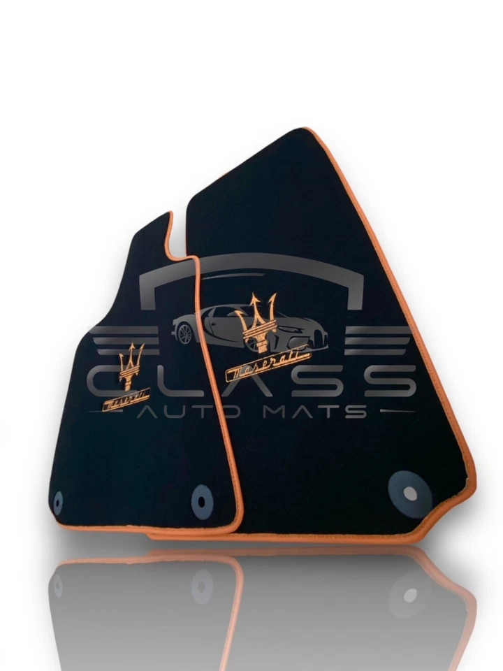 Floor Mats For Maserati Ghibli Levante Quattroporte Granturismo Grecale MC20 - Image 4 of 4