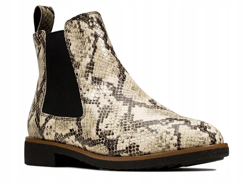 Snakeskin chelsea boots womens sale