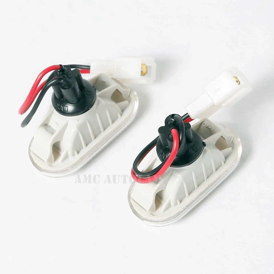 Side Marker Lamp Lights LR Pair for Nissan Frontier D40 Navara Pickup 2005 -2014 - Image 3 of 3