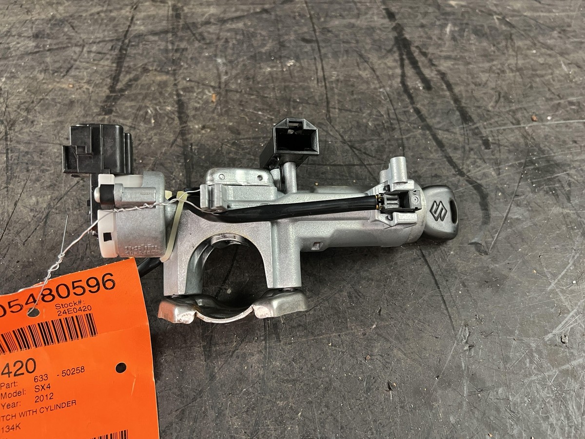 07-13 SUZUKI SX4 IGNITION SWITCH WITH CYLINDER HOUSING & KEY | eBay