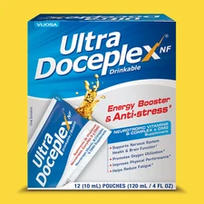 Ultra Doceplex Vitamin B Complex + DMG – Liquid Pouch Supplement – 12 Count
