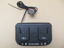 Sun/Snow Joe 24VCHRG-DPC 24V Dual Port Charger for Lithium Li-ion battery