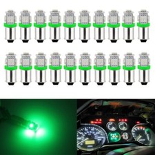 20-pack Ba9 Ba9s Green Led Car Bulbs For Interior Dome License Courtesy Lights