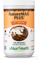 Maxi Health, Maxi Naturmax Plus, Chocolate, 1 Pound Tub