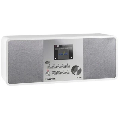 Telestar IR 200 Internet/DAB+ Digitalradio (weiß/silber)