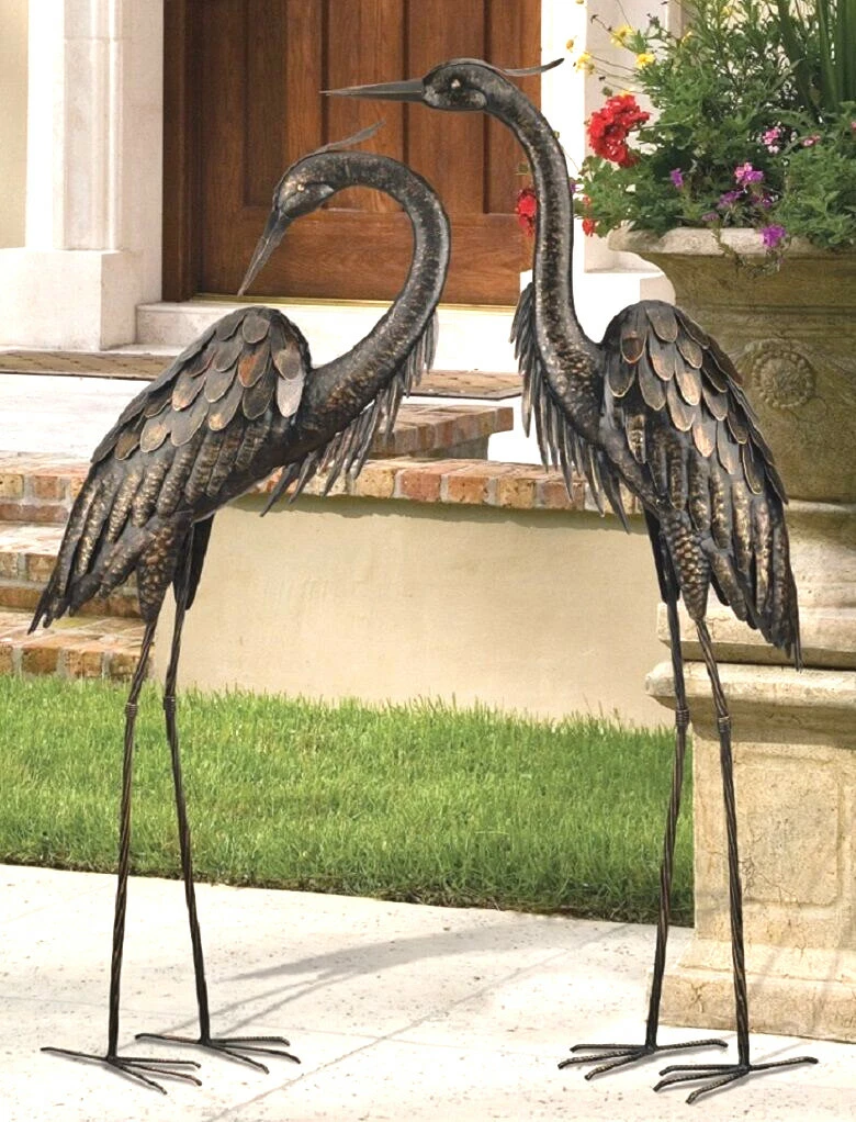 Bird garden statues deals