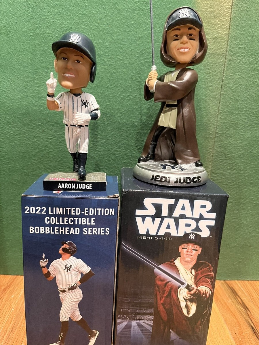 Aaron Judge Bobblehead Qty 2 SGA 2022 & 2018 Star Wars Jedi