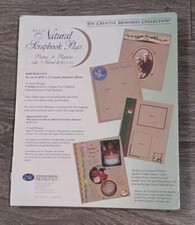 Creative Memories 8.5 x 11 Natural Scrapbook Pages 15 Sh/30 Pg Sealed New