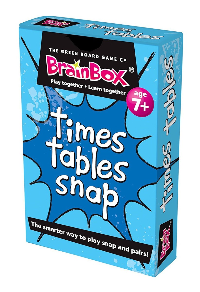 BrainBox Snap Card Games Educational - Mathematics, Geography