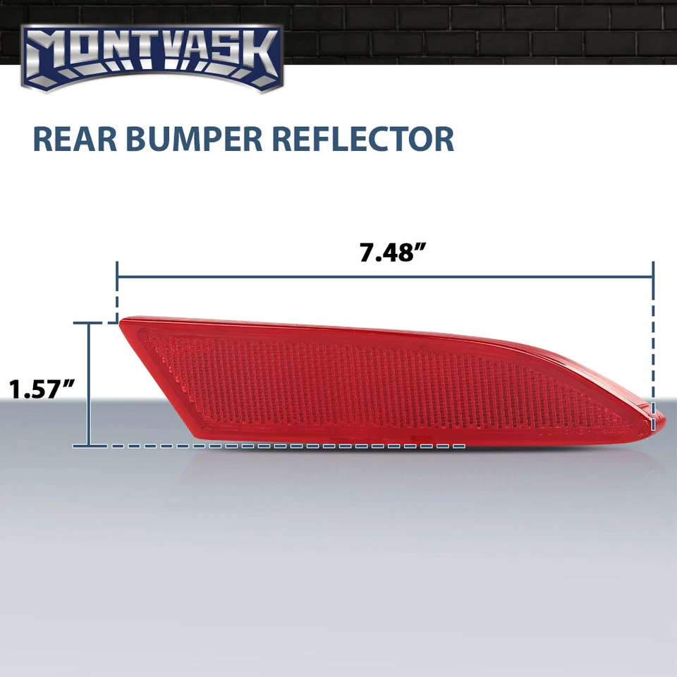 Fit For 2012-2018 Ford Focus Rear Right Side Bumper Reflector BM5Z13A565A - Изображение 3 из 4