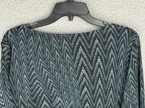 Avenue Women's Top 1X Chevron Pattern New With Tags - Picture 2 of 13