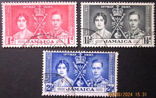1937 CORONATION OMNIBUS ~ JAMAICA - NIUE ~ M/U ~ SEE ITEM DESCRIPTION FOR PRICES - 第 7/42 張圖片