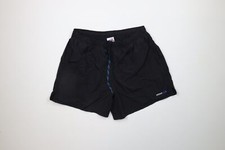 Vintage 90s Speedo Mens Large Spell Out Lined Above Knee Shorts Swim Trunks