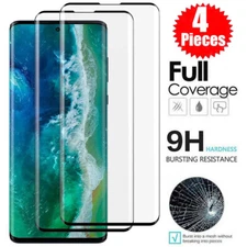 4X Tempered Glass Full Cover Screen Protector for Motorola Moto G Pure/Play/G32