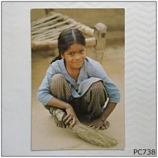 Babita Jagriti India World Vision Advert Postcard (P738)
