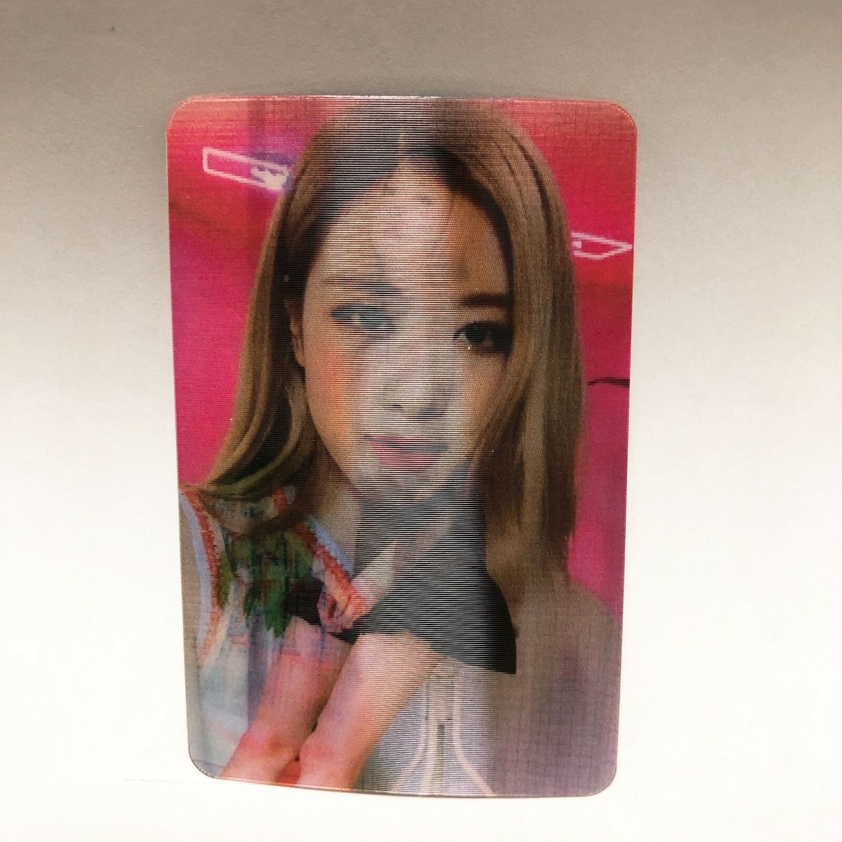 Blackpink Rose Official Concert Limited Lenticular Photocard
