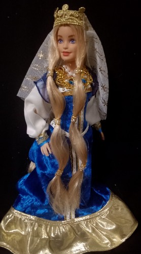 Matilda Of Scotland Good Queen Maud The Flower Of England OOAK Barbie Doll - Picture 5 of 7