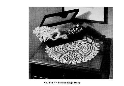 Vintage 1950's Crochet Pattern COPY Doilies lots of patterns (19) in booklet 21 - Picture 2 of 17