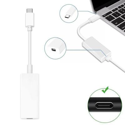USB-C auf Mini Display Port Adapter USB 3.1 Typ C auf Thunderbolt 2 Weiß