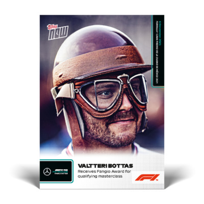 Topps Now Formula 1 2021 - Card 71 - Valtteri Bottas - Mercedes