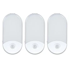 3-Pack 4-in-1 Power Failure Night Light – Plug-in LED Flashlight, Motion S