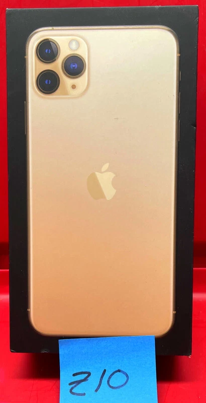 Apple iPhone 11 Pro Max 256GB Gold MWFG2LL/A *** EMPTY BOX ONLY