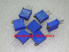 100PCS 3296W 103 10K 1K2K5K20K50K100K200K500K1M Trim Pot Trimmer Potentiometer