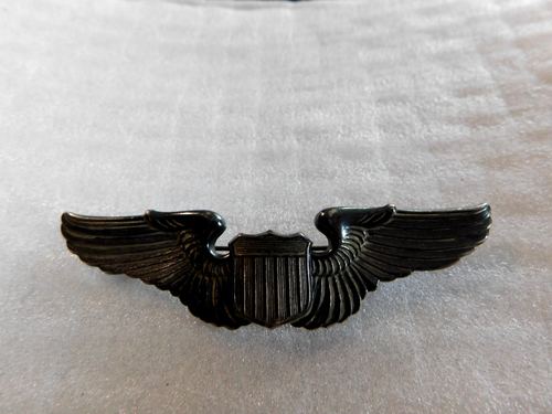 VIntage Sterling Silver U.S. Air Force 3" Wings Pin Badge | eBay