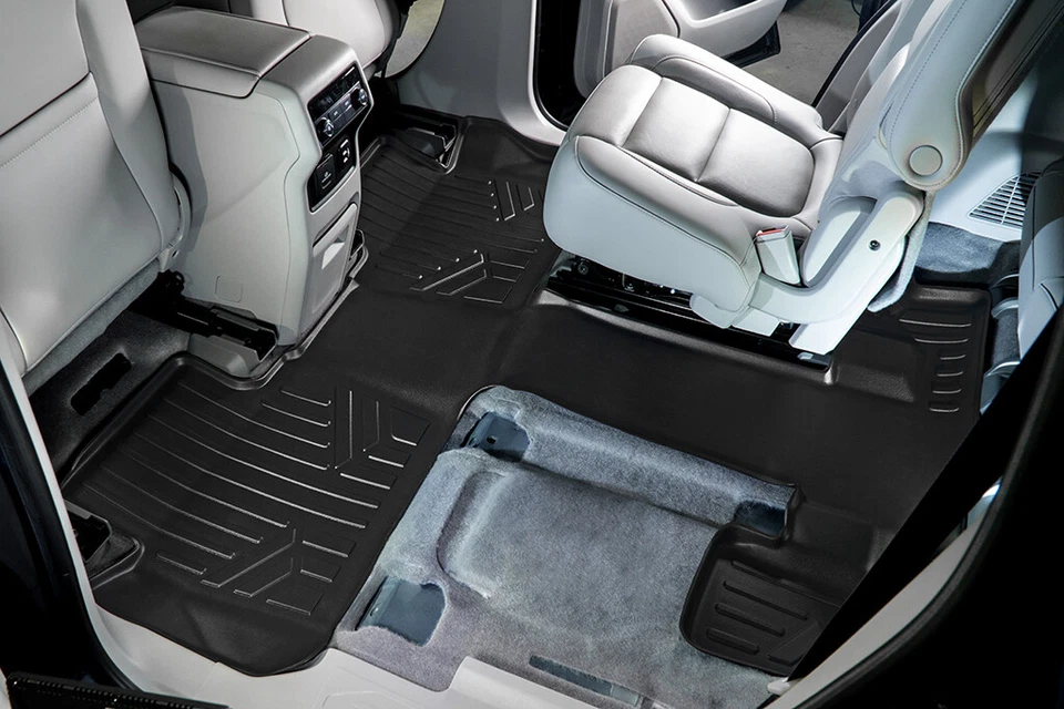 SMARTLINER Custom Fit Floor Mats 2nd 3rd Row Liner OEM TPE 2017-2021 GMC Acadia Foto 2 de 4