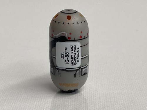 Mighty Beanz ~ Star Wars ~ IG-88 ~ #42 ~ Rare - Picture 2 of 2