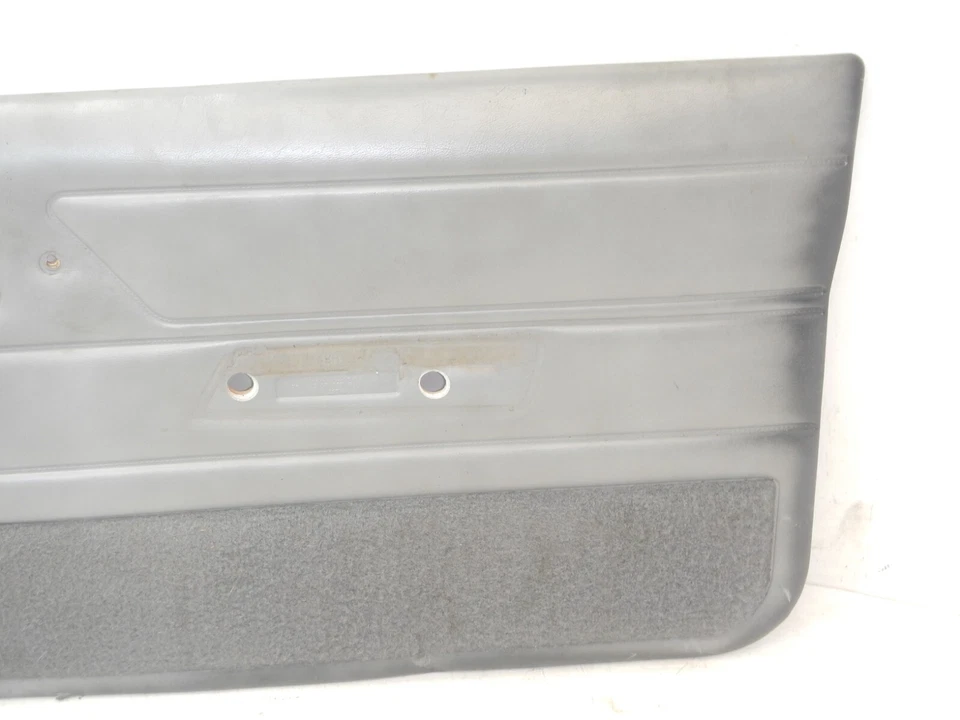 Jeep Comanche MJ 86-92 Interior Door Panel Passenger Manual Window Grey Gray Foto 3 de 4