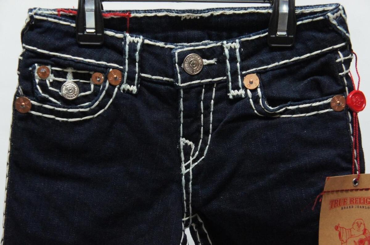 TRUE RELIGION GIRL'S BILLY SUPER T WITH WHITE STITCHES JEANS TRUE RELIGION GIRL'S BILLY SUPER T WITH WHITE STITCHES JEANS