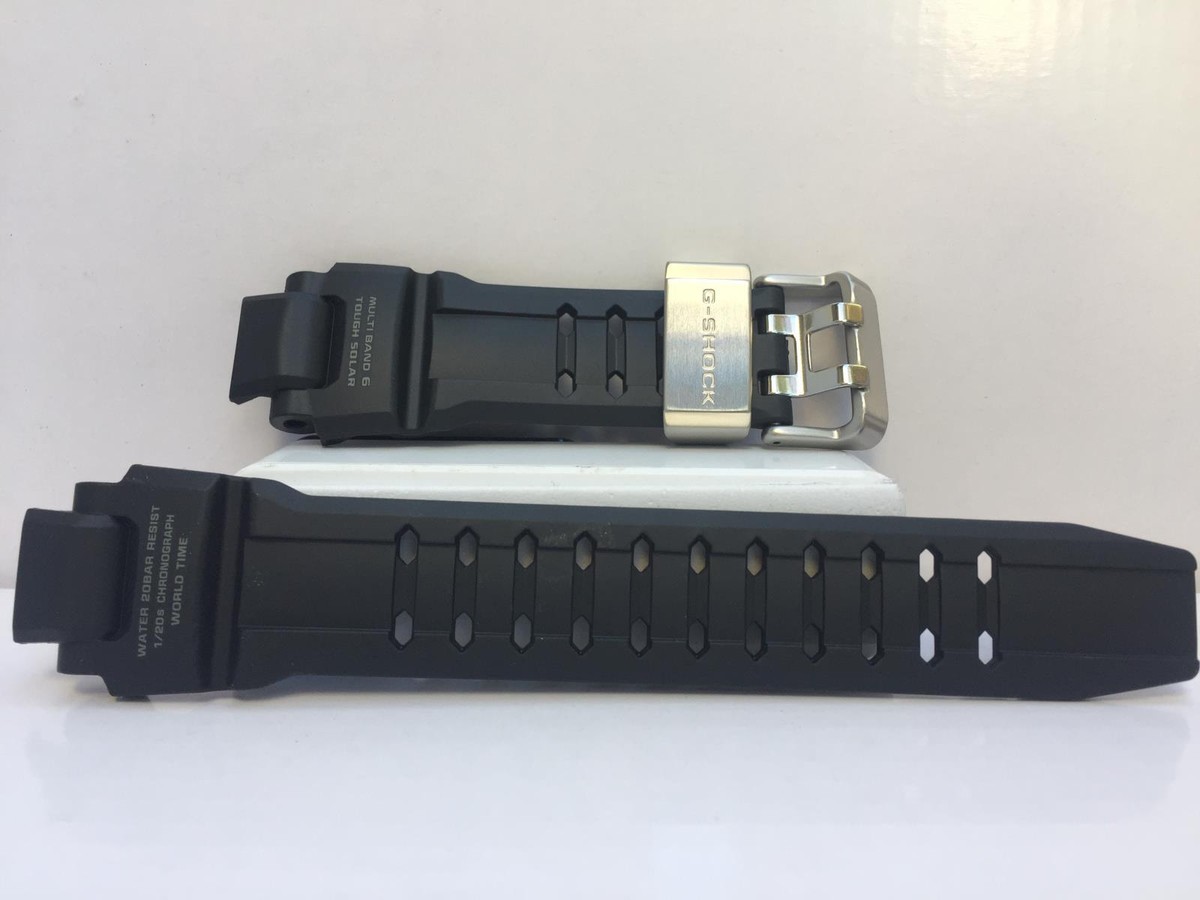 Casio Watchband GW-A1000 Original Gravity Master Strap Black.Steel 