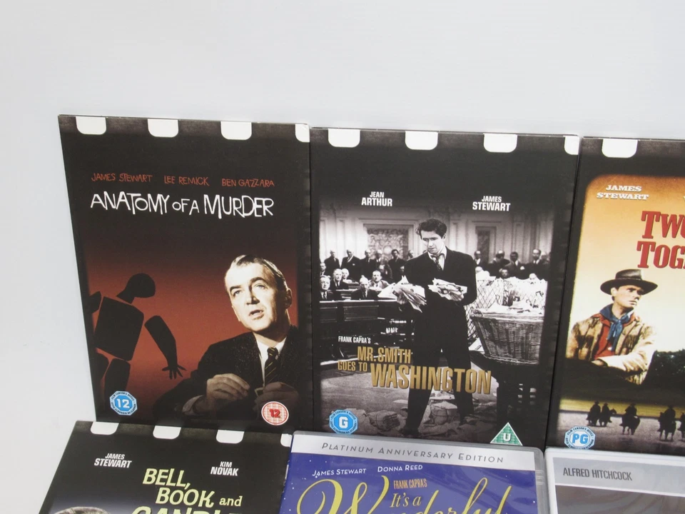 James Stewart DVD Collection Bundle X 12 Films Rope Bell Book and Candle Harvey - Image 3 of 4