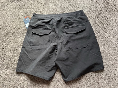 Roark Men’s Layover Trail Short 3.0 Black Size 30 $75 - Picture 4 of 5