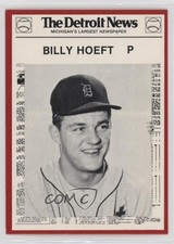 1981 Detroit News Tigers Boys of Summer 100th Anniversary Billy Hoeft #32 0q3