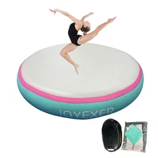 Inflatable Air Spot Mat Gymnastics Tumbling Mat 7.2Inch Thick Air Tumble Trac...