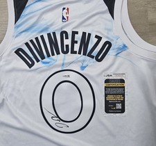 Donte DiVincenzo Signed Autographed Minnesota Timberwolves Jersey JSA COA 