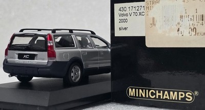 Volvo V70 XC 2000 Silver 1:43 Minichamps 430171271 EXTREMELY RARE