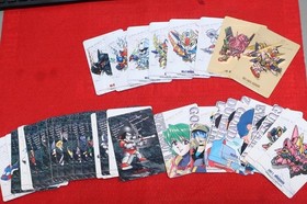 Super Robot Wars F Trading Card Booklet Music Cd Collection JPN Vintage Limiited