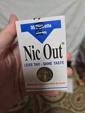 Nic Out Less Tar & Same Taste 30 Cigarette Filters 941185 Use 1 Filter Per 5 Cig