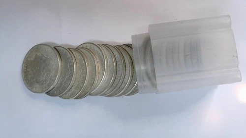 Roll of 20 various grade Morgan Silver Dollars