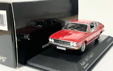 MINICHAMPS 1/43 Audi 100 Coupe S 1969-75 Iberian Red Edition 1200 units