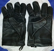 ProTech VIP LTD Size 5 Heavy Duty Black Leather Pro Tech Rappelling Gloves 