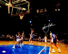 Christian Laettner Auto 16x20 Photo Duke Blue Devils Game Winning 'The Shot' JSA