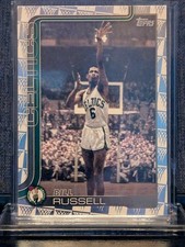 2025-26 Topps Boston Celtics Bill Russell Season Tip Off Foil #251