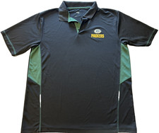 NFL Team Apparel TX3 Cool Mens Green Bay Packers Polo Shirt Black  Green