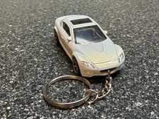 Mazda Rx8 Rx-8 White Keychain Matchbox Hot Wheels Matchbox