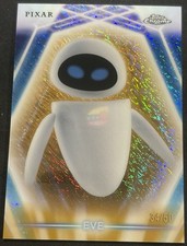 Grabado en neón Topps Disney 2026 EVE dorado brillante/50 SSP #CNE-20 Wall-E cromado